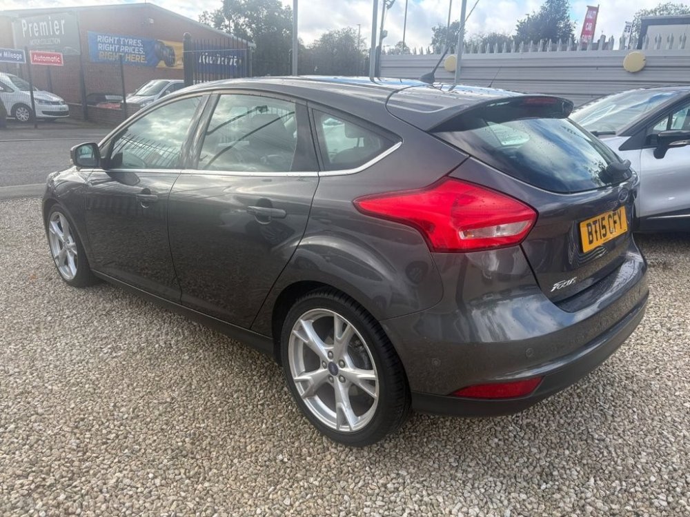 Grey 2015 Ford Focus 2.0 TDCi Titanium X Hatchback 5dr Diesel Powershift Euro 6 s/s 150 ps in Sheffield