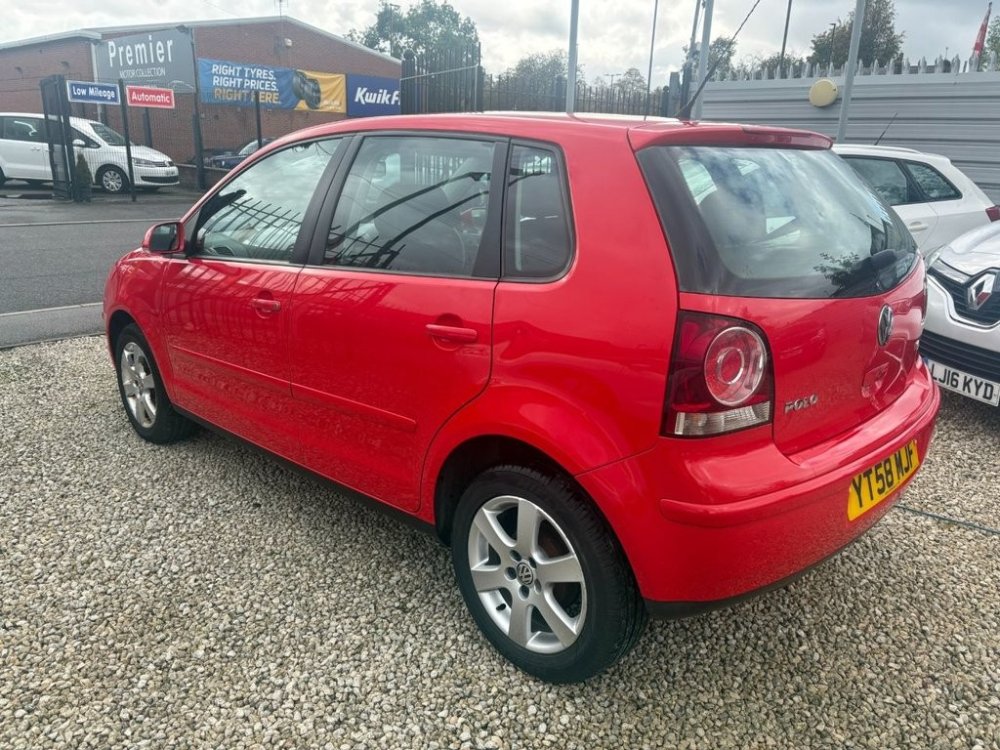 Red 2008 Volkswagen Polo 1.4 Match Hatchback 5dr Petrol Manual 150 g/km 79 bhp in Sheffield