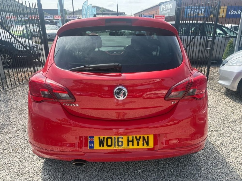 2016 Vauxhall Corsa Hatchback 1.4i ecoFLEX Limited Edition Hatchback 3dr Petrol Manual Euro 6 90 ps