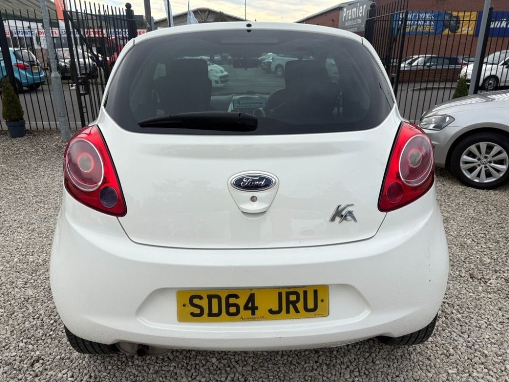 2014 Ford Ka Hatchback 1.2 Zetec Hatchback 3dr Petrol Manual Euro 5 s/s 69 ps