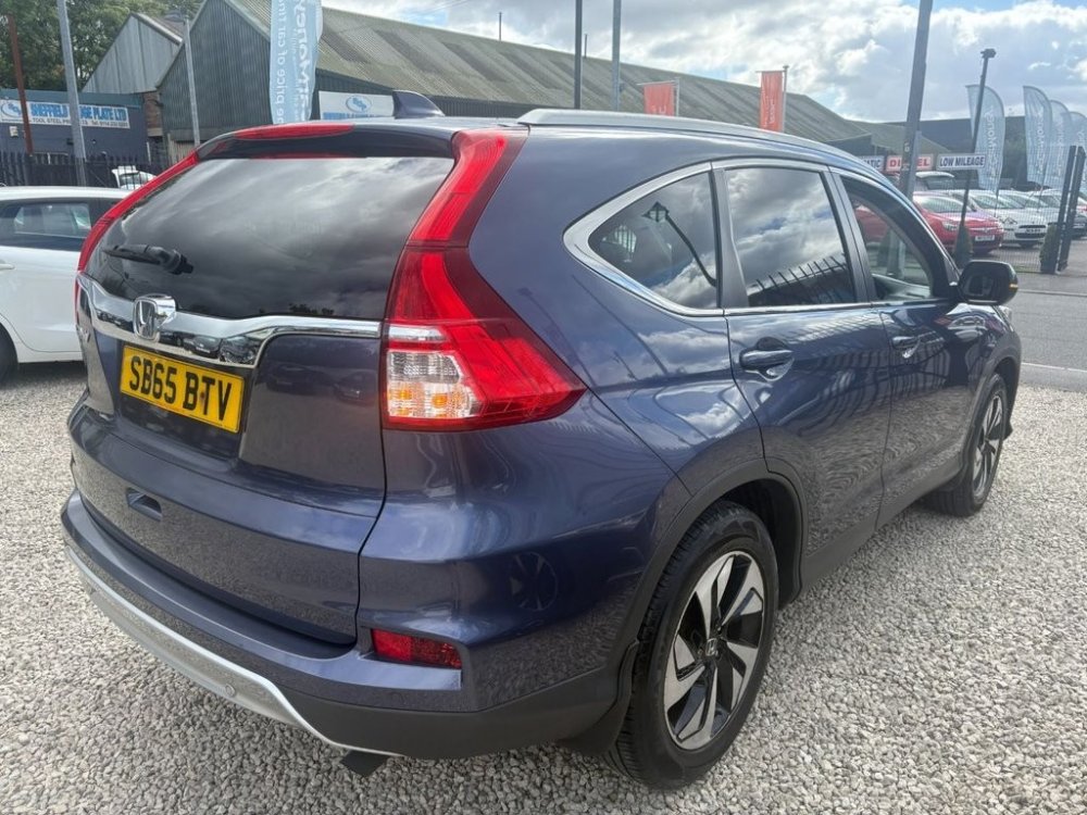 Blue 2015 Honda CR-V 1.6 i-DTEC SR SUV 5dr Diesel Auto 4WD Euro 6 160 ps in Sheffield
