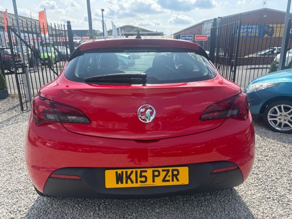 2015 Vauxhall Astra Coupe 1.4i Turbo Sport Coupe 3dr Petrol Manual Euro 6 s/s 120 ps