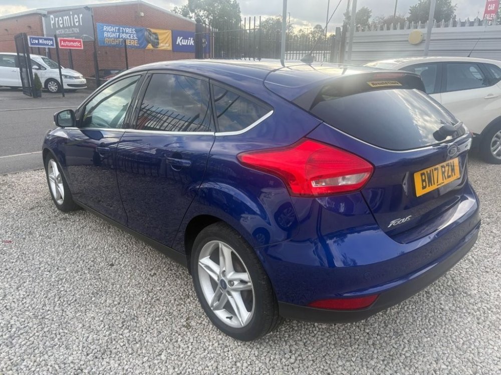 Blue 2017 Ford Focus 1.5 TDCi Titanium Hatchback 5dr Diesel Manual Euro 6 s/s 120 ps in Sheffield