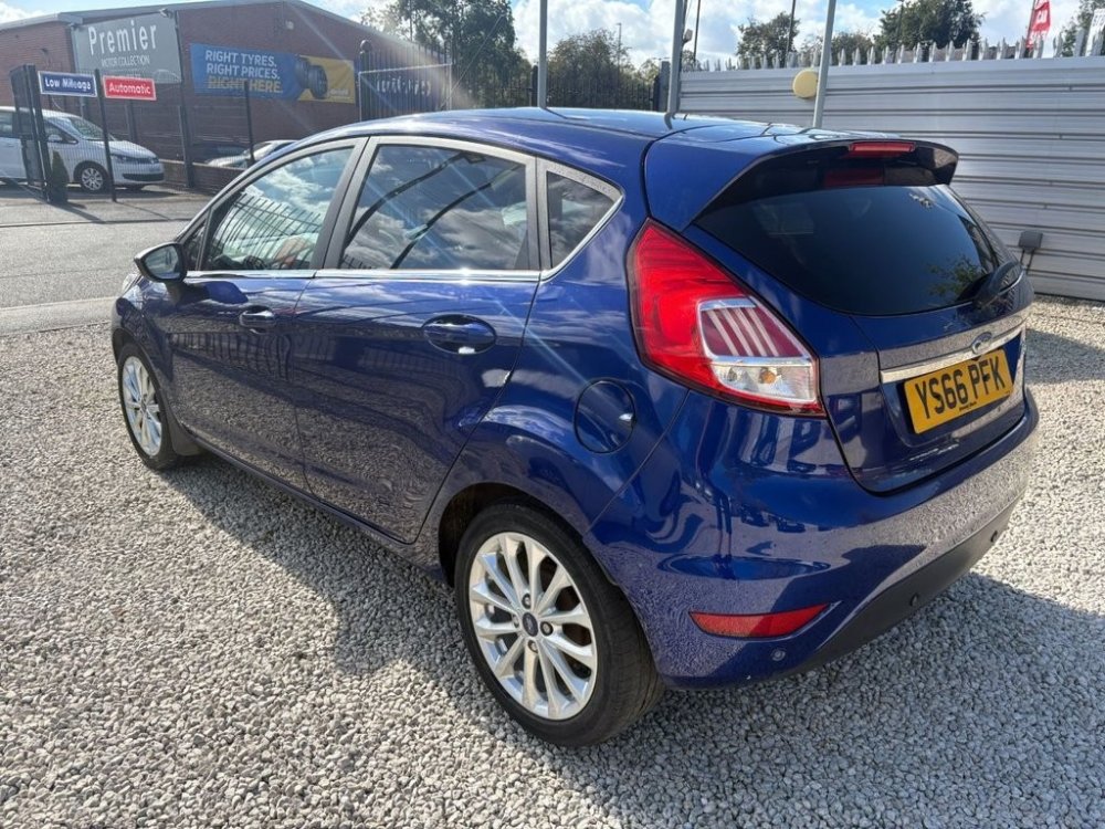 Blue 2016 Ford Fiesta 1.5 TDCi Titanium X Hatchback 5dr Diesel Manual Euro 6 95 ps in Sheffield